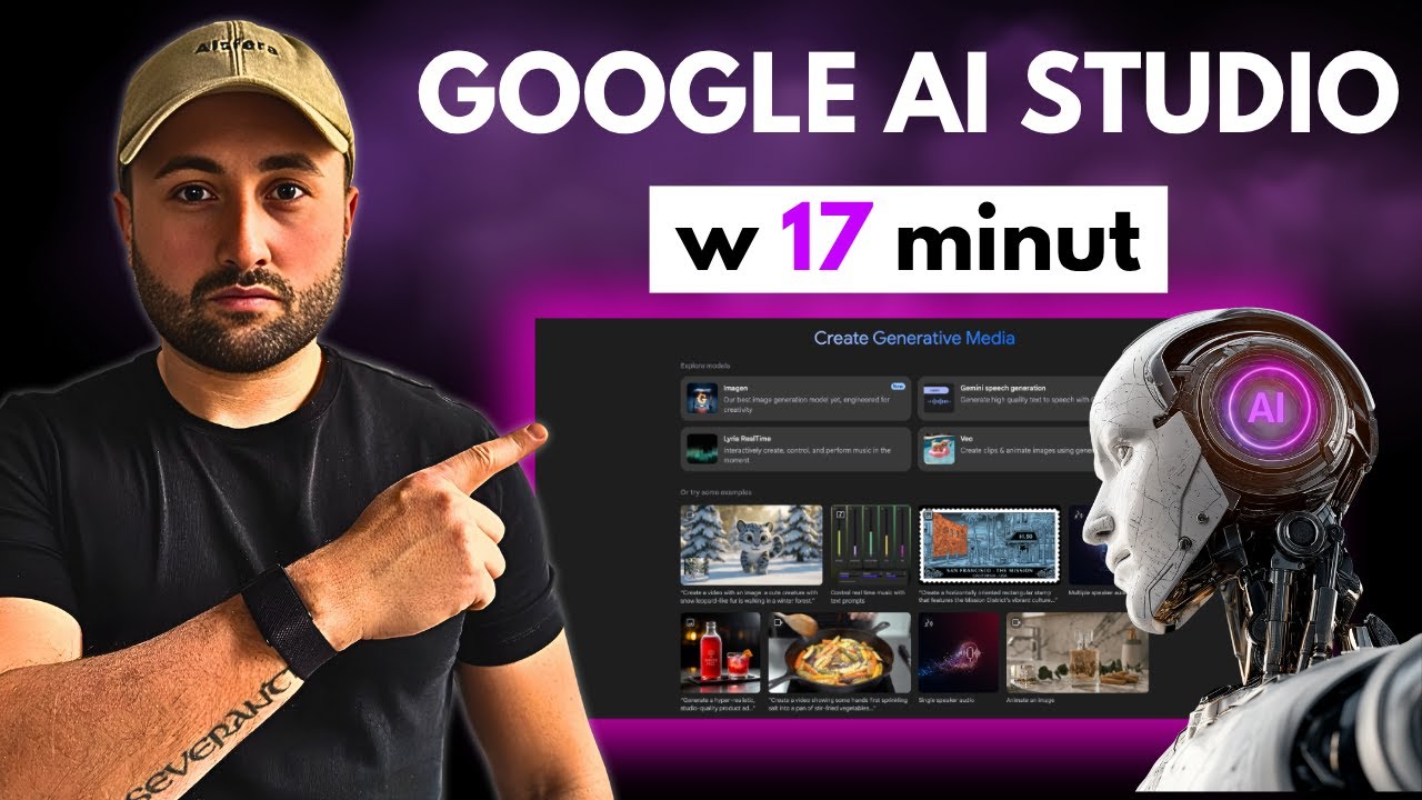 Darmowe AI - obrazy, filmy, podcasty, lektorzy, aplikacje - Google AI Studio