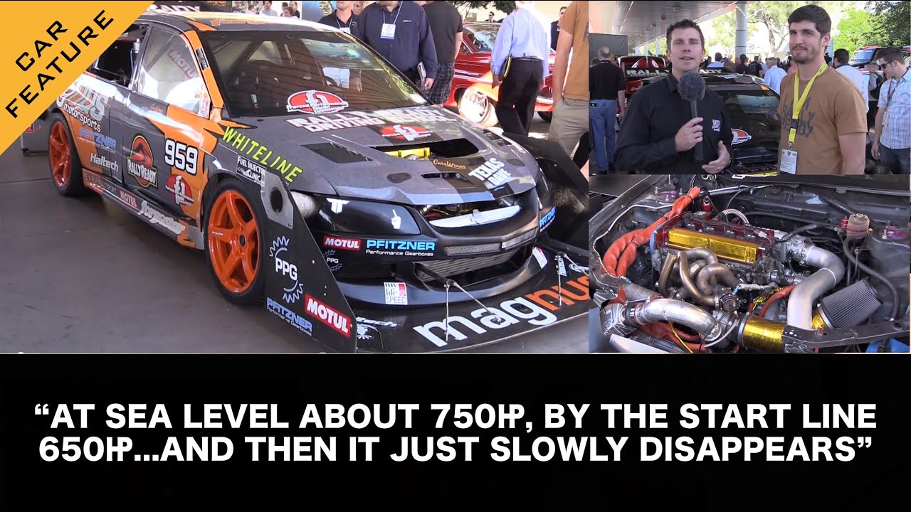 [TECH TOUR] 750 HP 2.3L 4G63 Hill Climb Car | Texas Dave Mitsubishi EVO