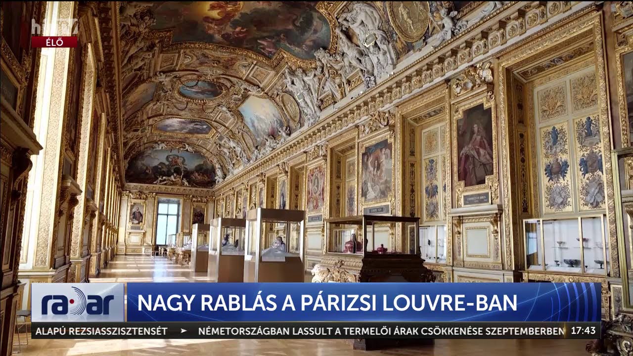 Az &eacute;vsz&aacute;zad rabl&aacute;sa a Louvre-ban - H&Iacute;R TV+