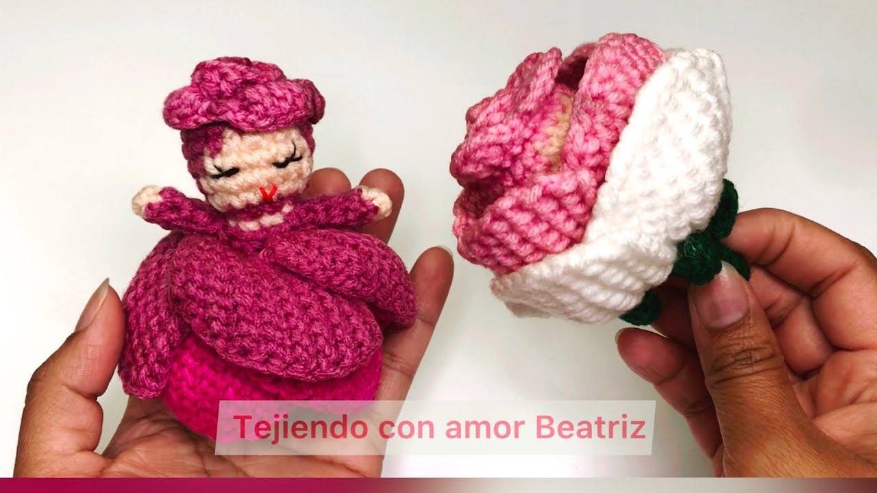 ¡REGALO MÁGICO ! pequeña flor de dos colores reversible para mamá!! REGALO FANTÁSTICO!! 😍