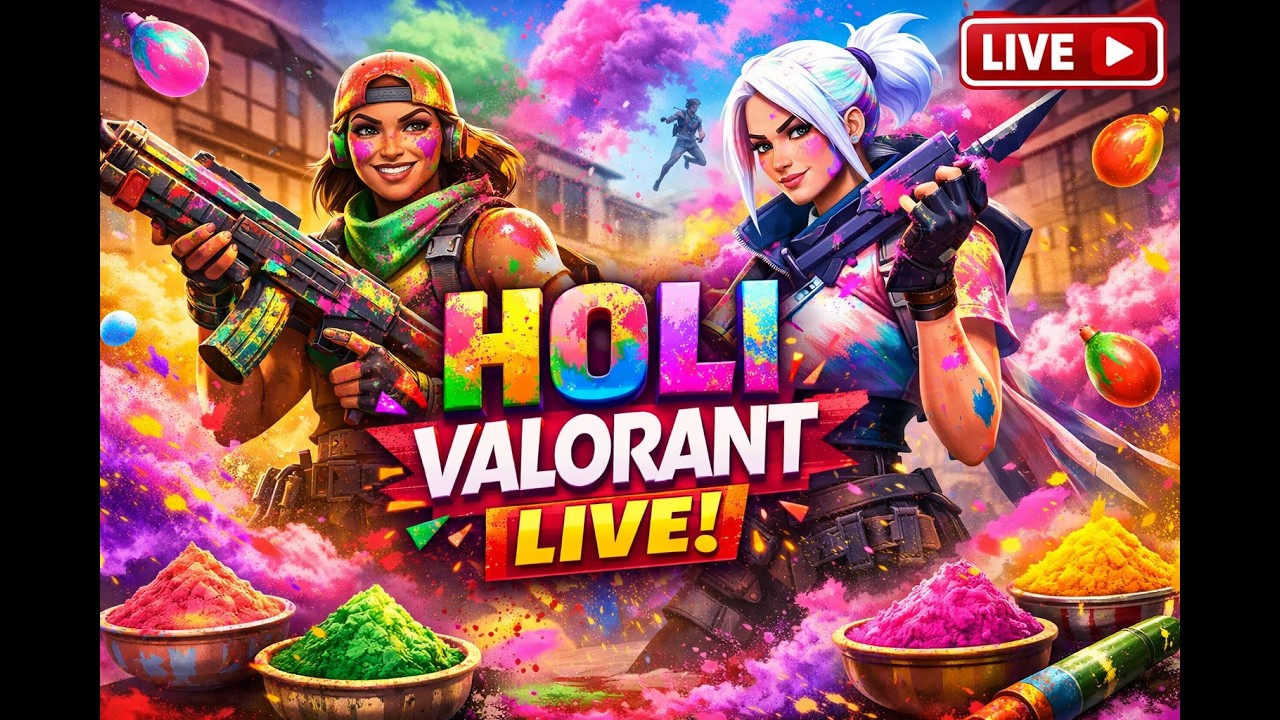 HOLI VALORANT LIVE ALT ACCOUNT PUSH || YATESME LIVE