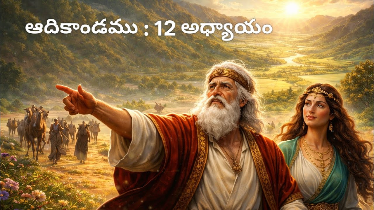 ఆదికాండము : 12 అధ్యాయం I Bible study telugu 
