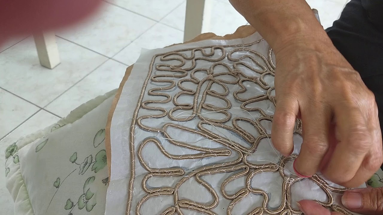 Ponto Cocada - Renda Irlandesa - Modos de Fazer
