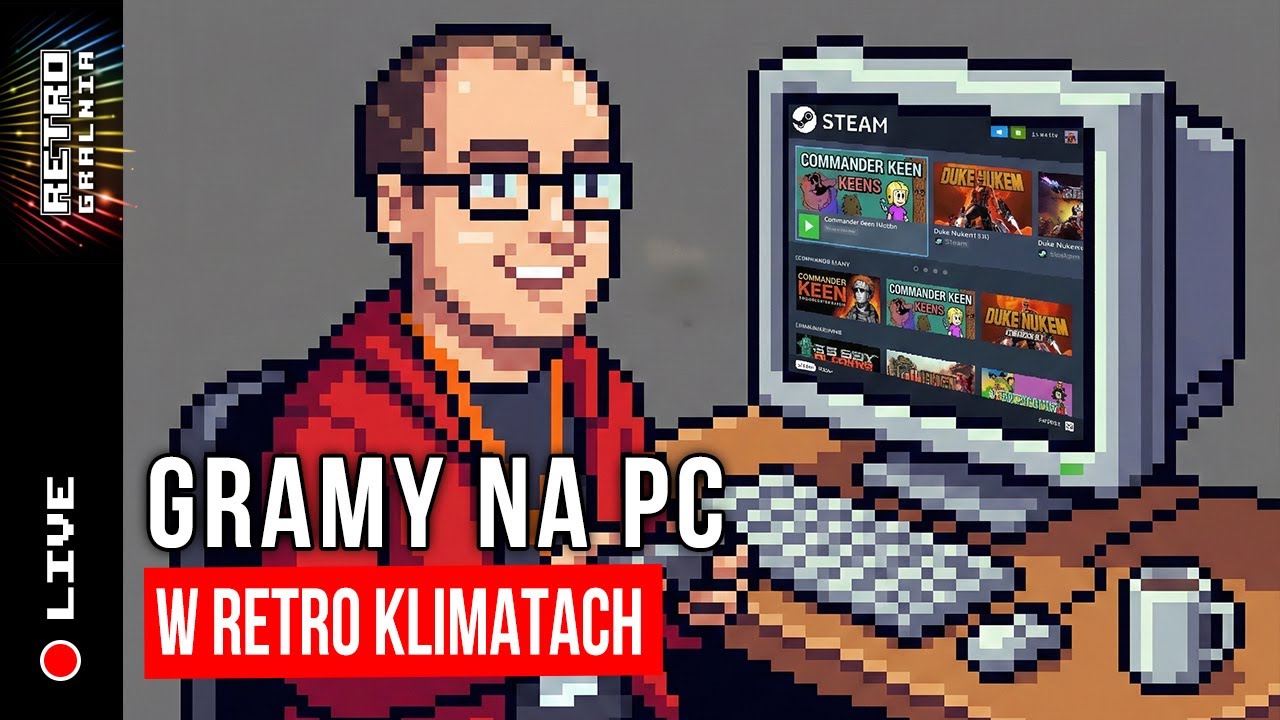🔴 Gramy na Steam/PC w klimatach retro...