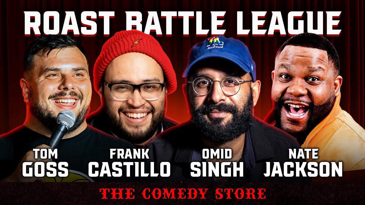 RBL LA @ The Comedy Store | Nate Jackson + Frank Castillo + Omid Singh + Tom Goss