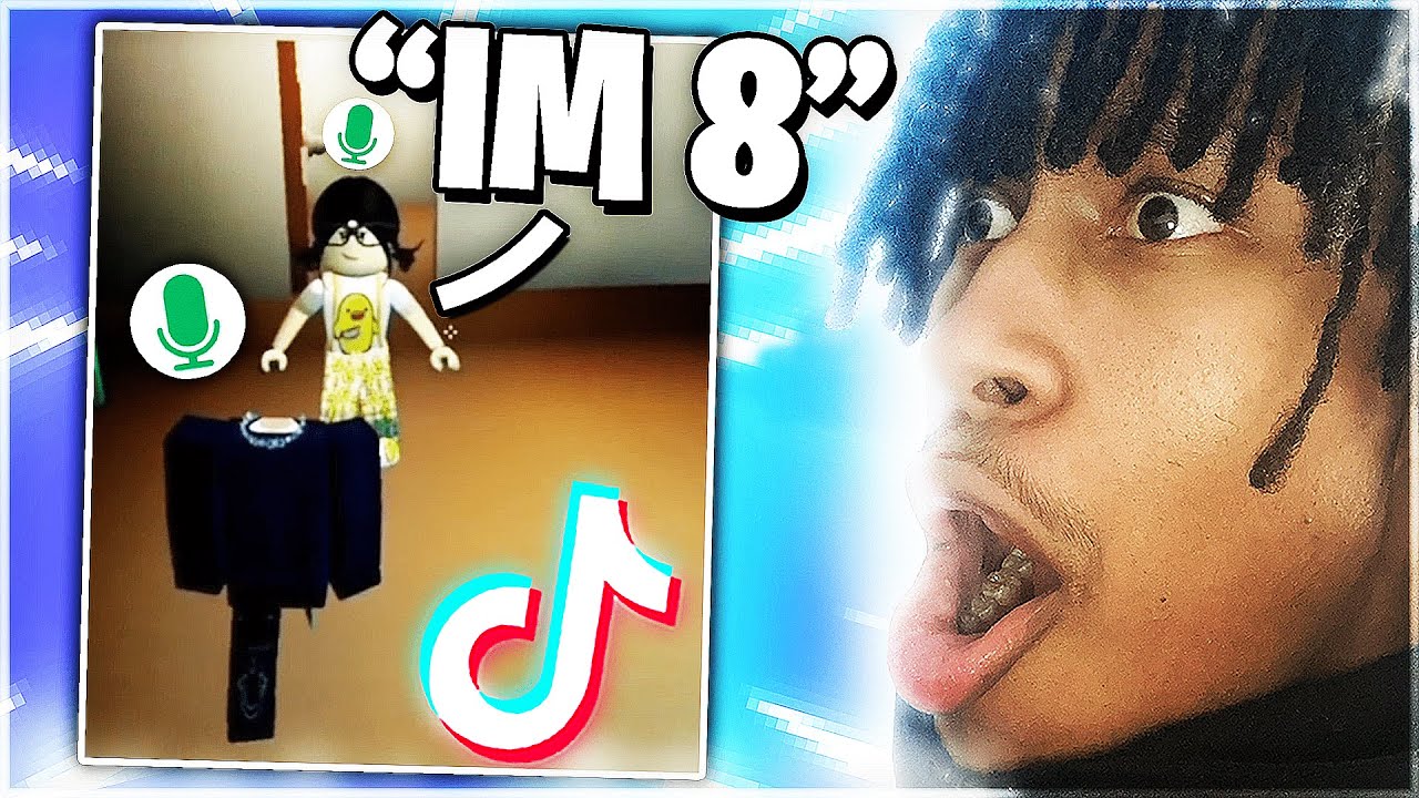 Shes 8 Years Old On Roblox Voice Chat! (Da Hood TikToks)