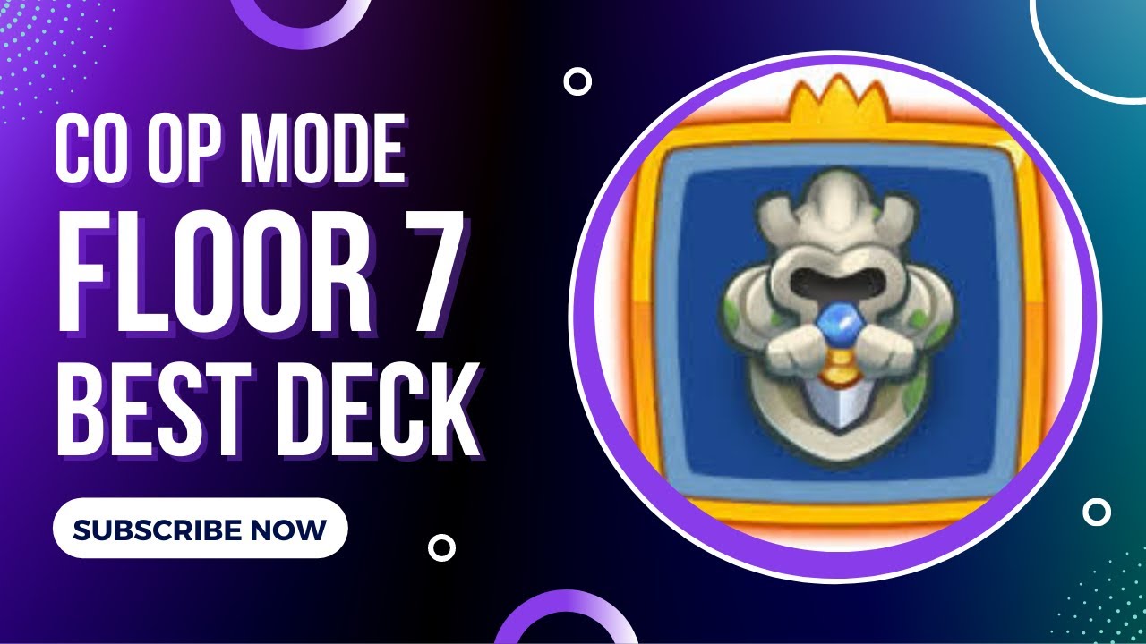 Rush royale-how to beat floor 7 co op-best deck for floor 7