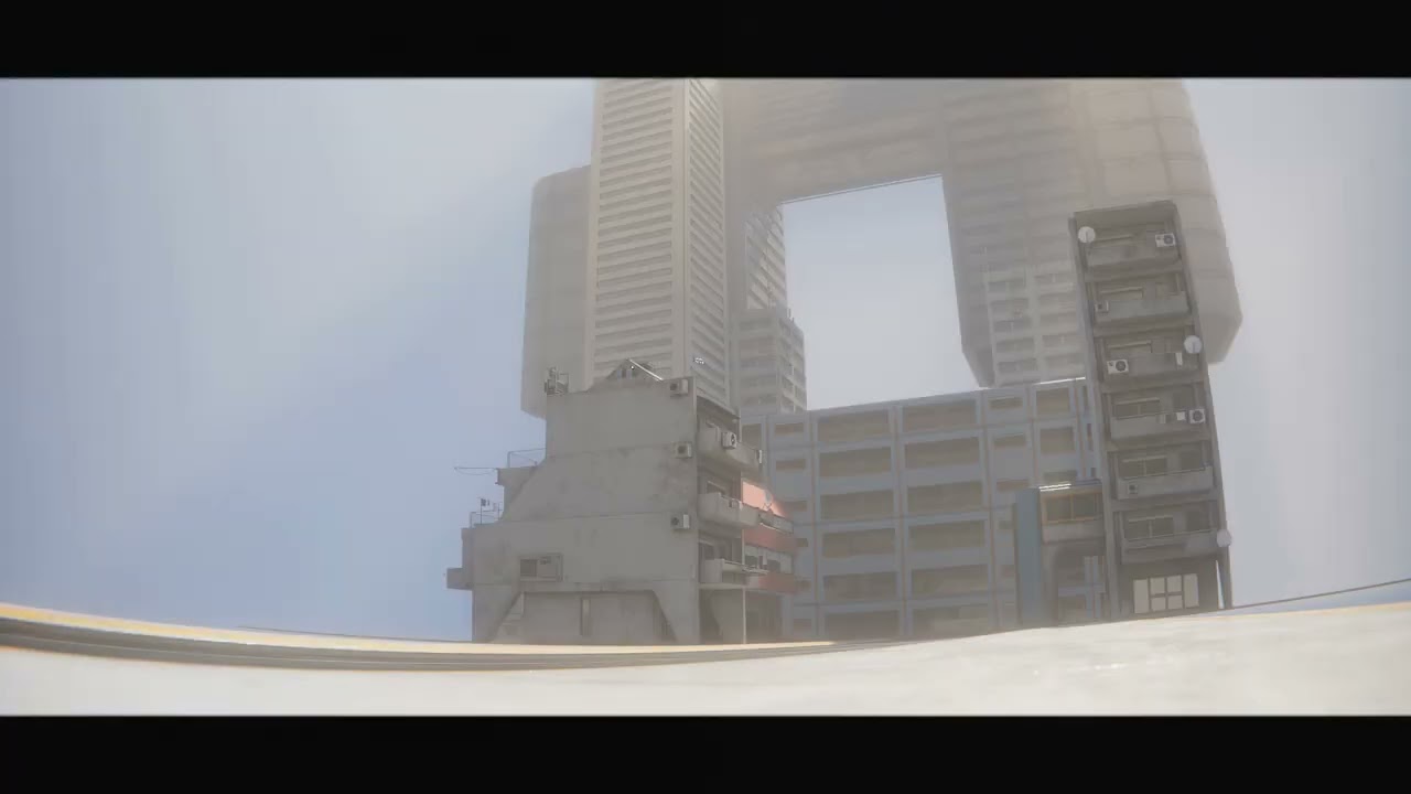Cyberpunk City Created With Blender