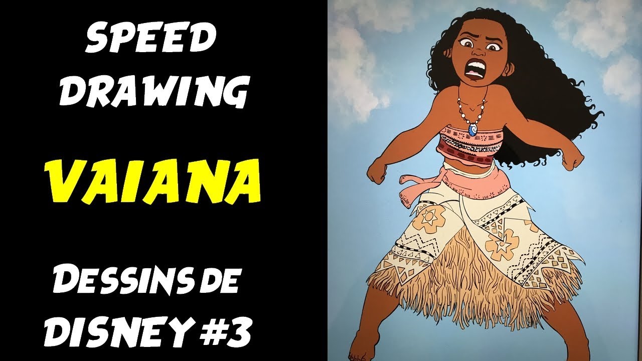 Speed Drawing : VAIANA