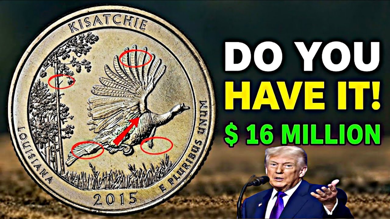 Top 5 USA 2015 Kisatchie Quarter & 2016 Harpers Ferry Quarter Value | Rare USA Coins Worth Money?