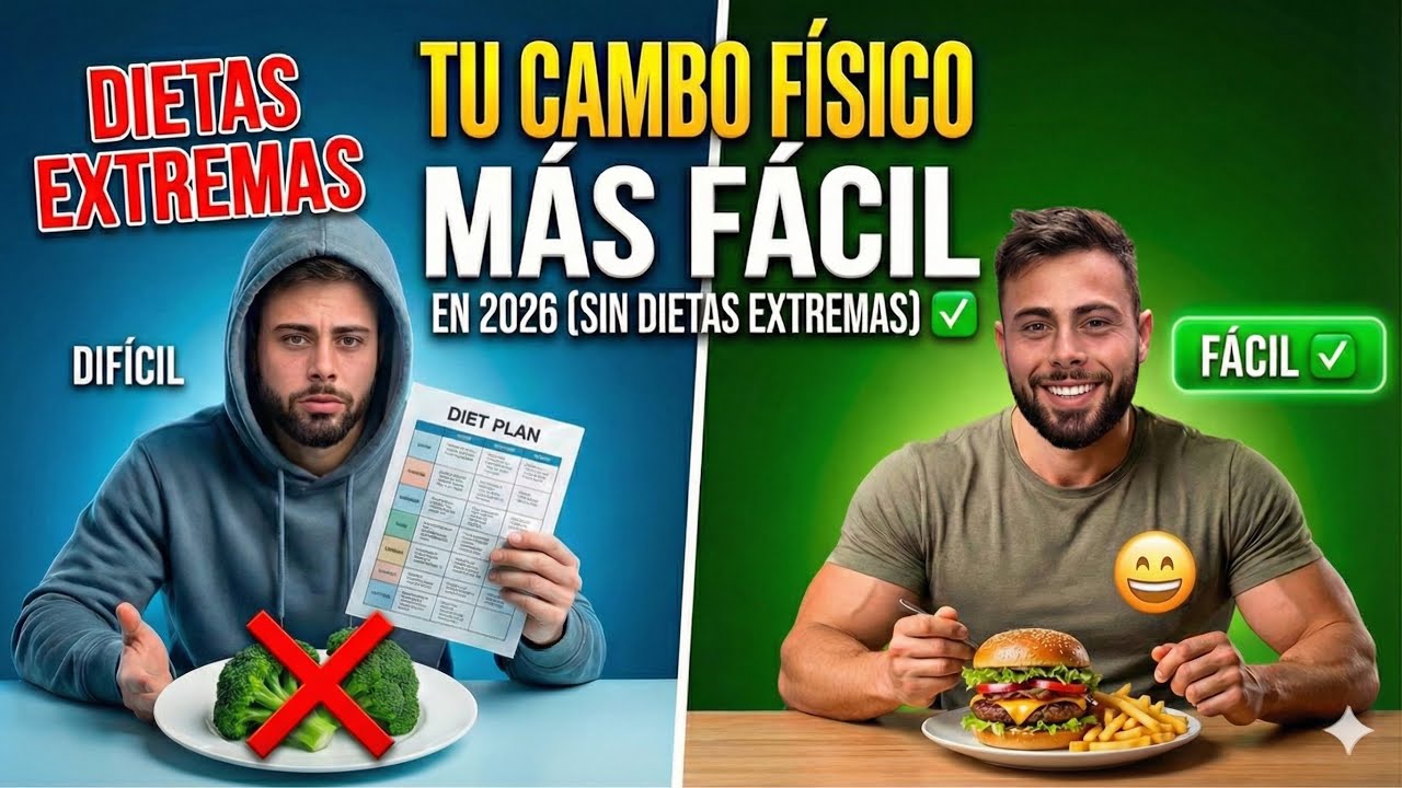 La manera más FÁCIL de cambiar tu físico en 2026 (Sin dietas extremas)