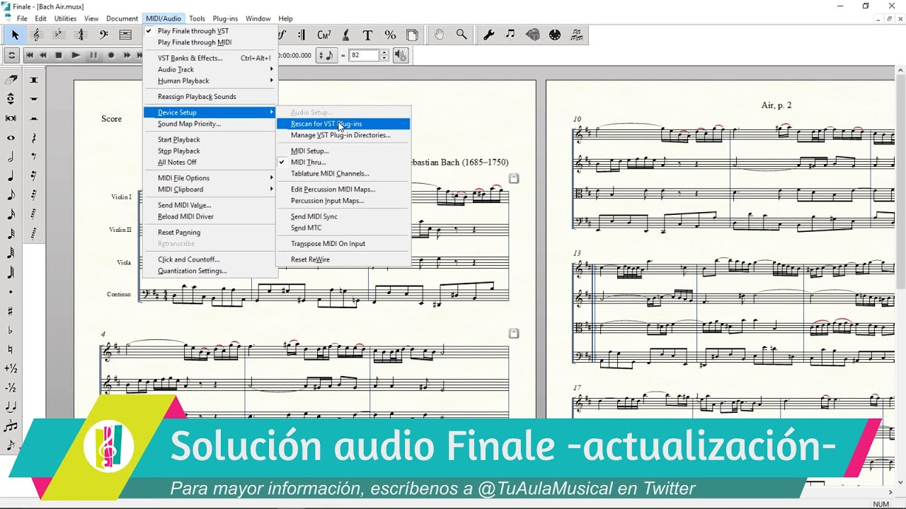 Solución error code 7 en Finale (actualizado)