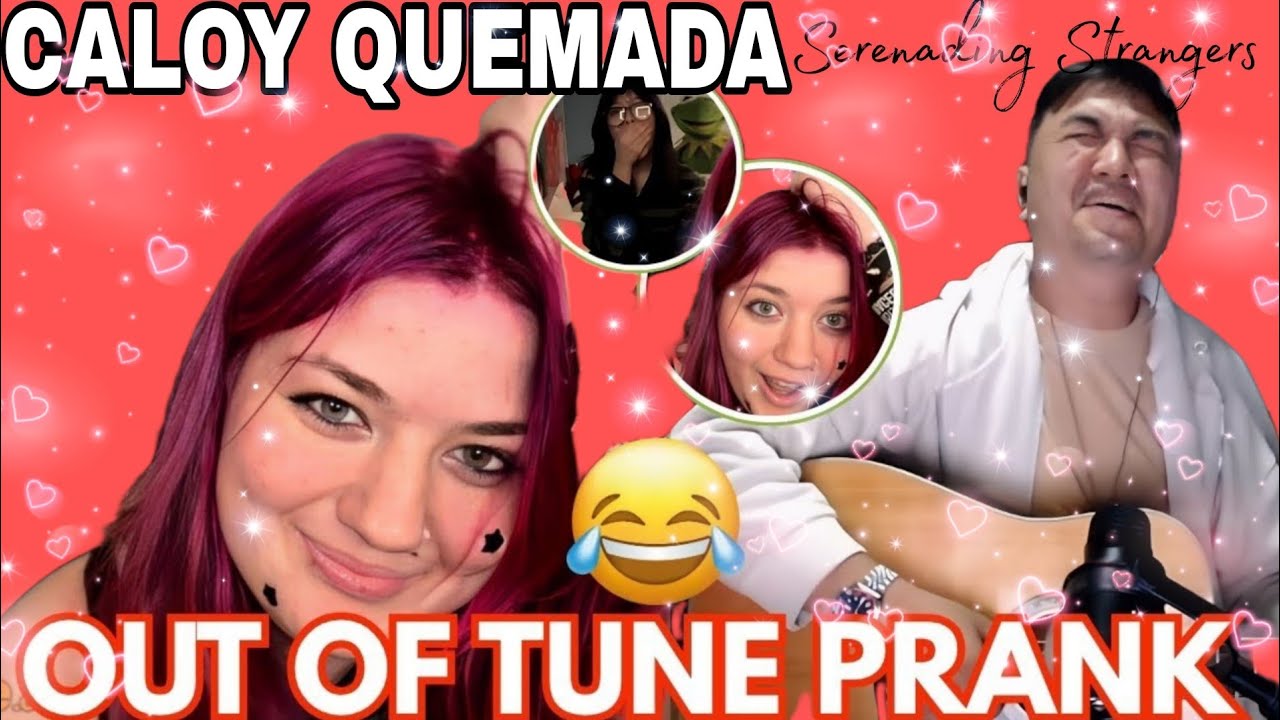 SERENADING STRANGERS OUT OF TUNE PRANK BEST REACTION #foryou #omegle 