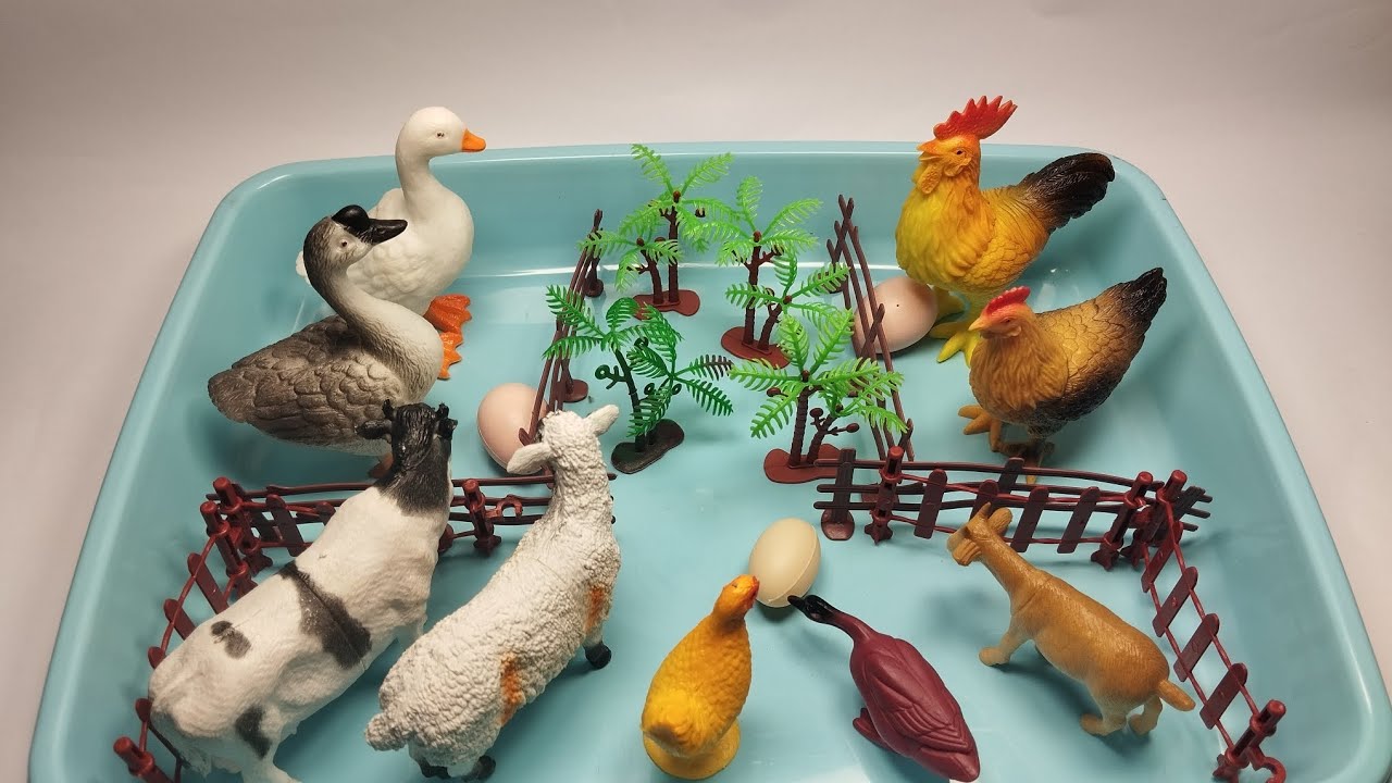 Satisfying Farm Animal Toys | ASMR Animal Toys Studio