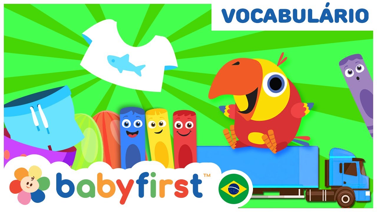 Aprenda Palavras Novas! | Aula de Vocabulário com o Larry | Aprendizado Divertido | BabyFirst Brasil