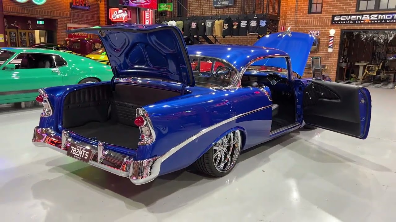 1956 Chevy Bel Air Sports Coupe for sale by auction at SEVEN82MOTORS