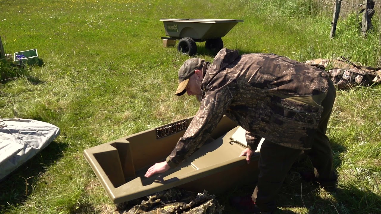 Beavertail predator blind