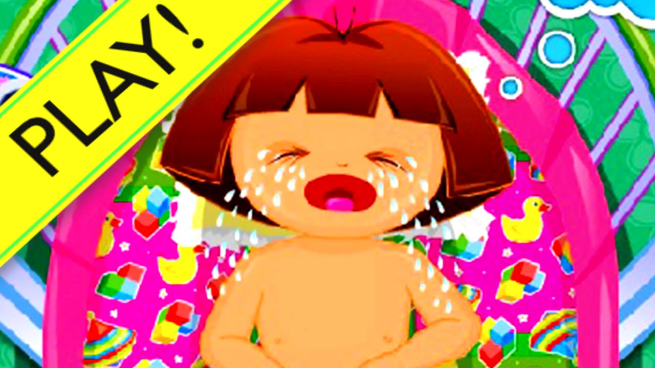 Dora Diaper Change   Best Baby Games For Kids