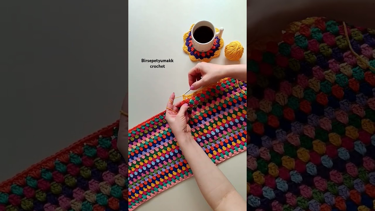 Easy Crochet❤Kolay Tığ İşi❤#crochet #&ouml;rg&uuml; #elişi #elemeği #tığişi #crocheting