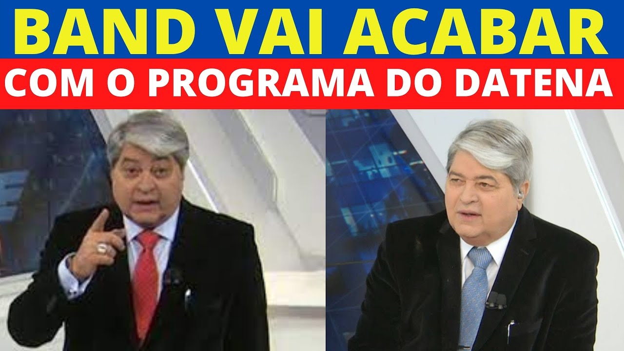 🔴 FIM DO PROGRAMA DO DATENA NA BAND