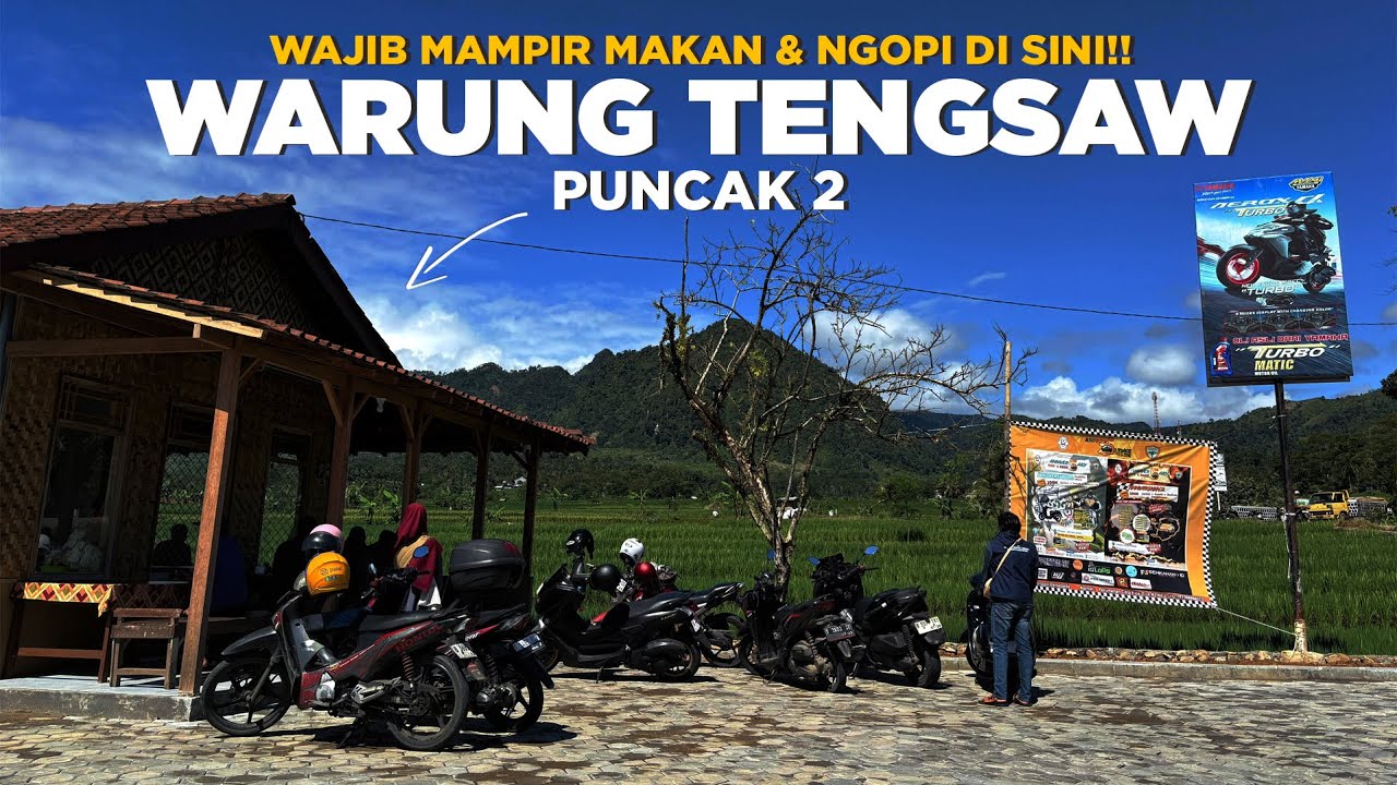 WARUNG TENGSAW‼️REST AREA TERBAIK DI JALUR PUNCAK 2 VIEWNYA BIKIN BETAH