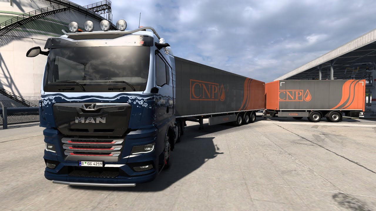 🚛 ETS2 | Nuremberg → Kiel | Realistic Trucking Across Germany