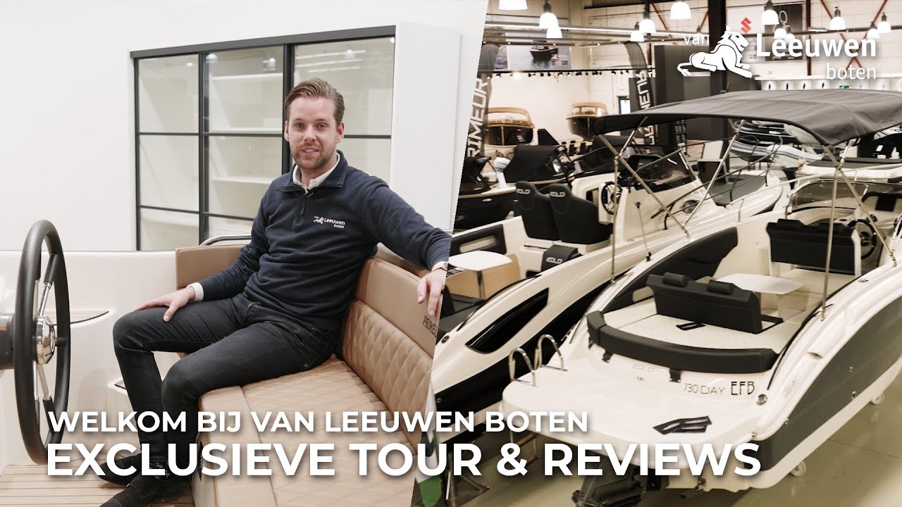 Koop de Beste Boten bij Van Leeuwen Boten Kesteren | Luxe Sportboten, Rubberboten & Meer!