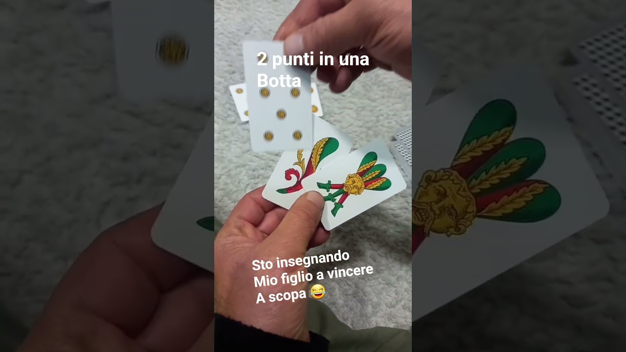 #gioco #cartenapoletane #scopa #insegnare