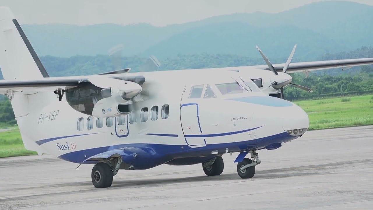 penerbangan perdana pesawat susi air rute kendari-bone