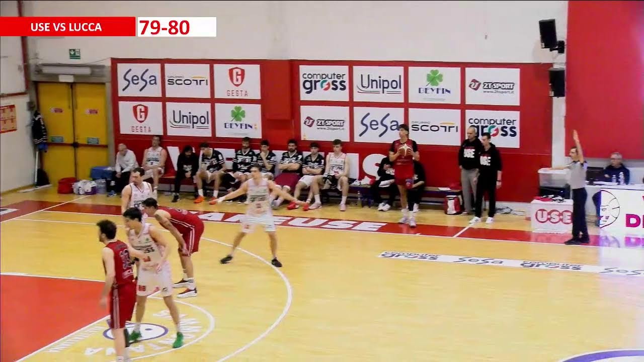 Use Computer Gross vs Basketball Club Lucca