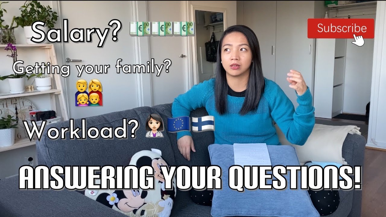 NURSE SALARY in FINLAND || ANSWERING your QUESTIONS