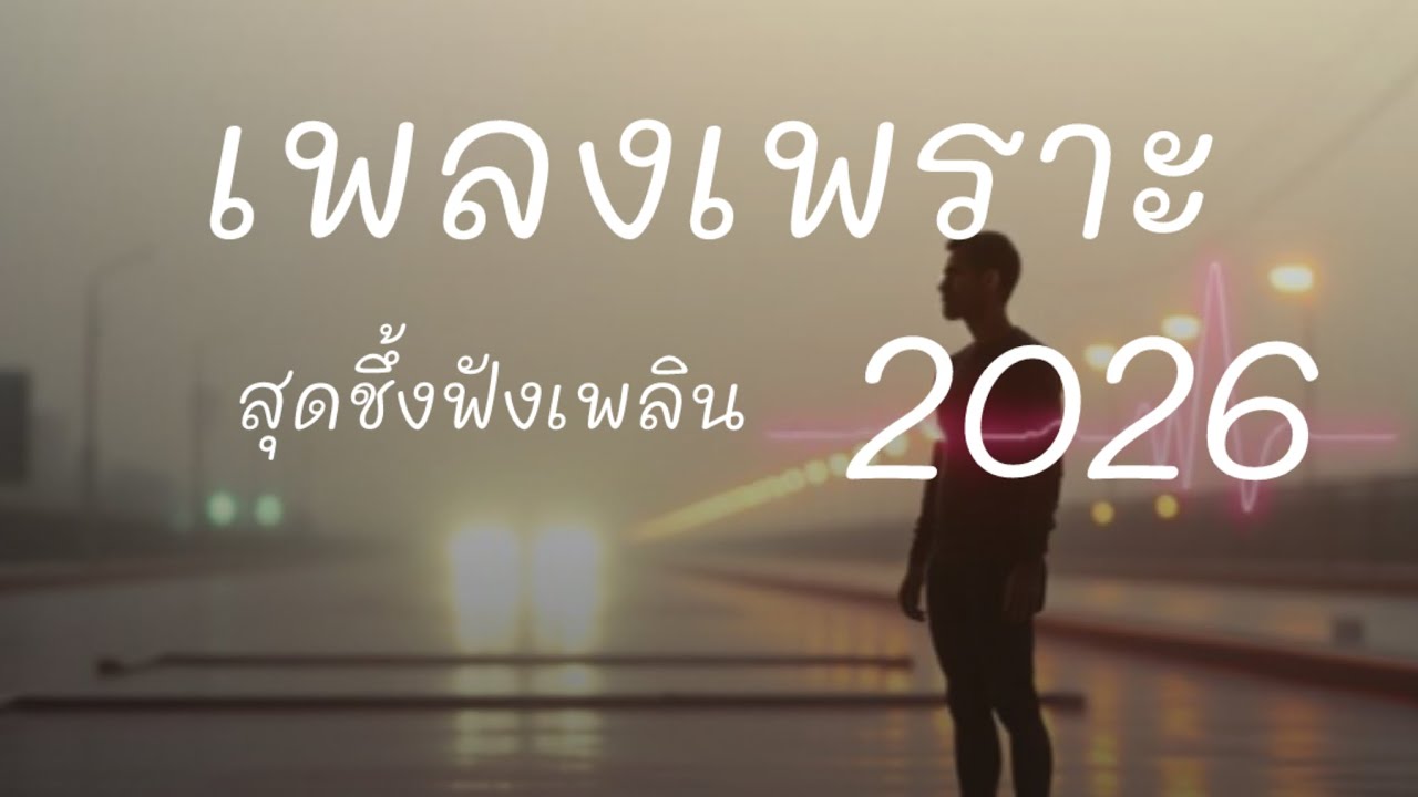 รวมเพลงอกหักเพราะๆ สุดชึ้งมาแรง 2026