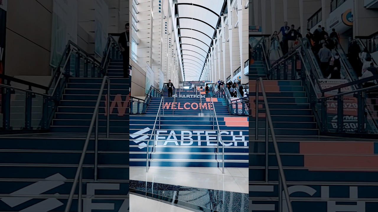 WELCOME FABTECH @fabtechexpo #onthemove #welding #welder #business #expo