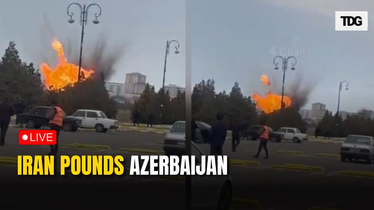 BREAKING LIVE: Iranian Shahed drone strikes Azerbaijan