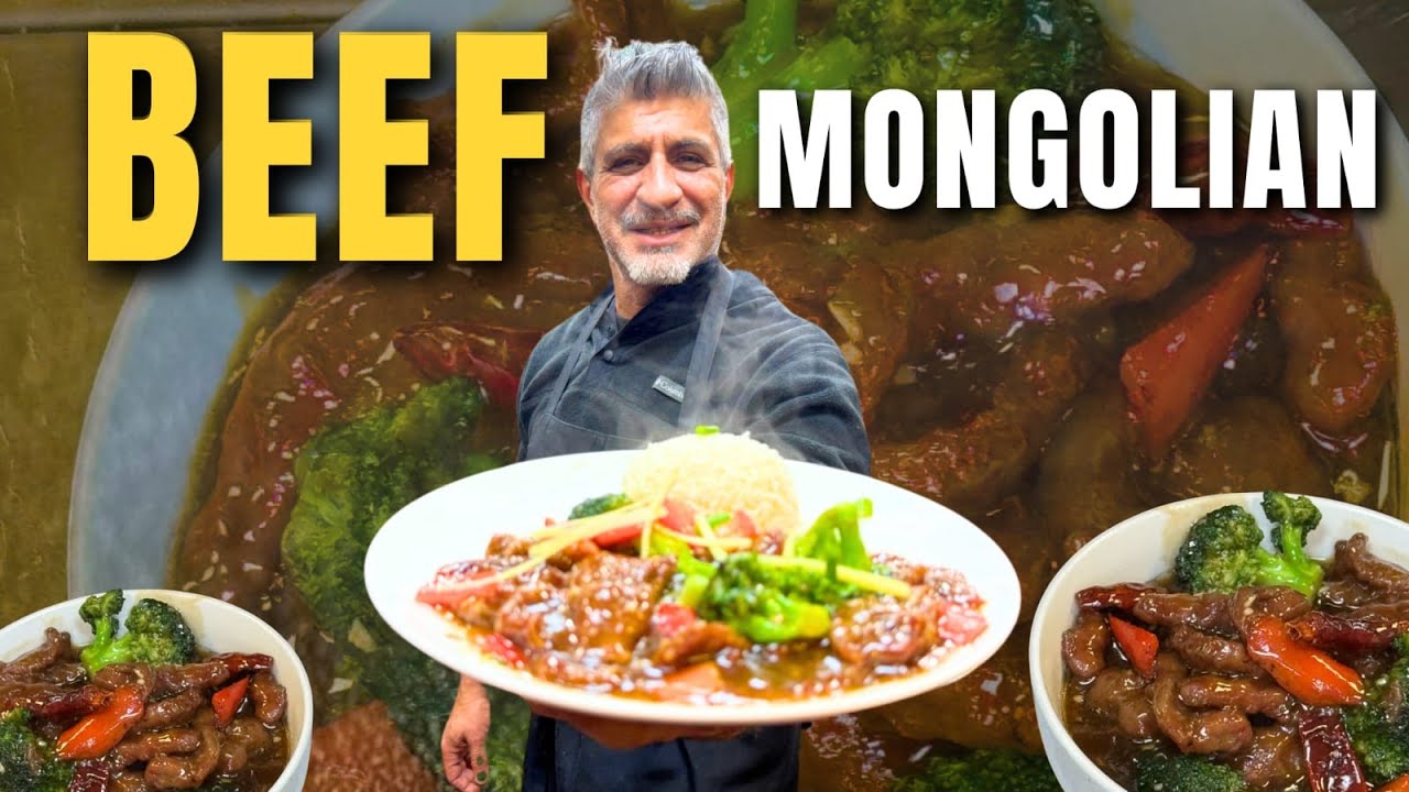 Easy Beef Mongolian (30-Minute Recipe) | Chef Saadat I Epic Crispy Takeout Mongolian Beef at Home