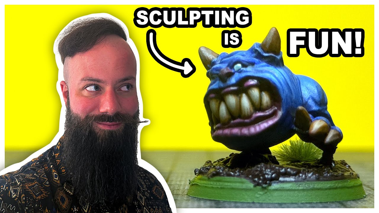 I made and painted my own SQUIG! YOU SHOULD TOO!!!