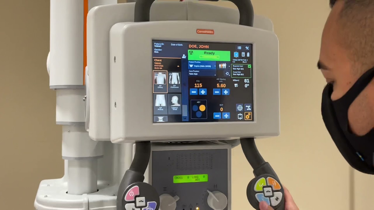 Carestream X-Ray Tube Tutorial 4of7