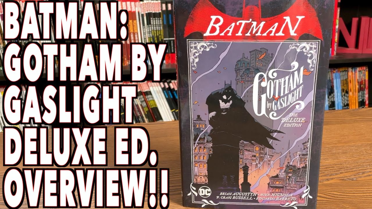 Обзор книги Batman: Gotham by Gaslight The Deluxe Edition в твердом переплете!