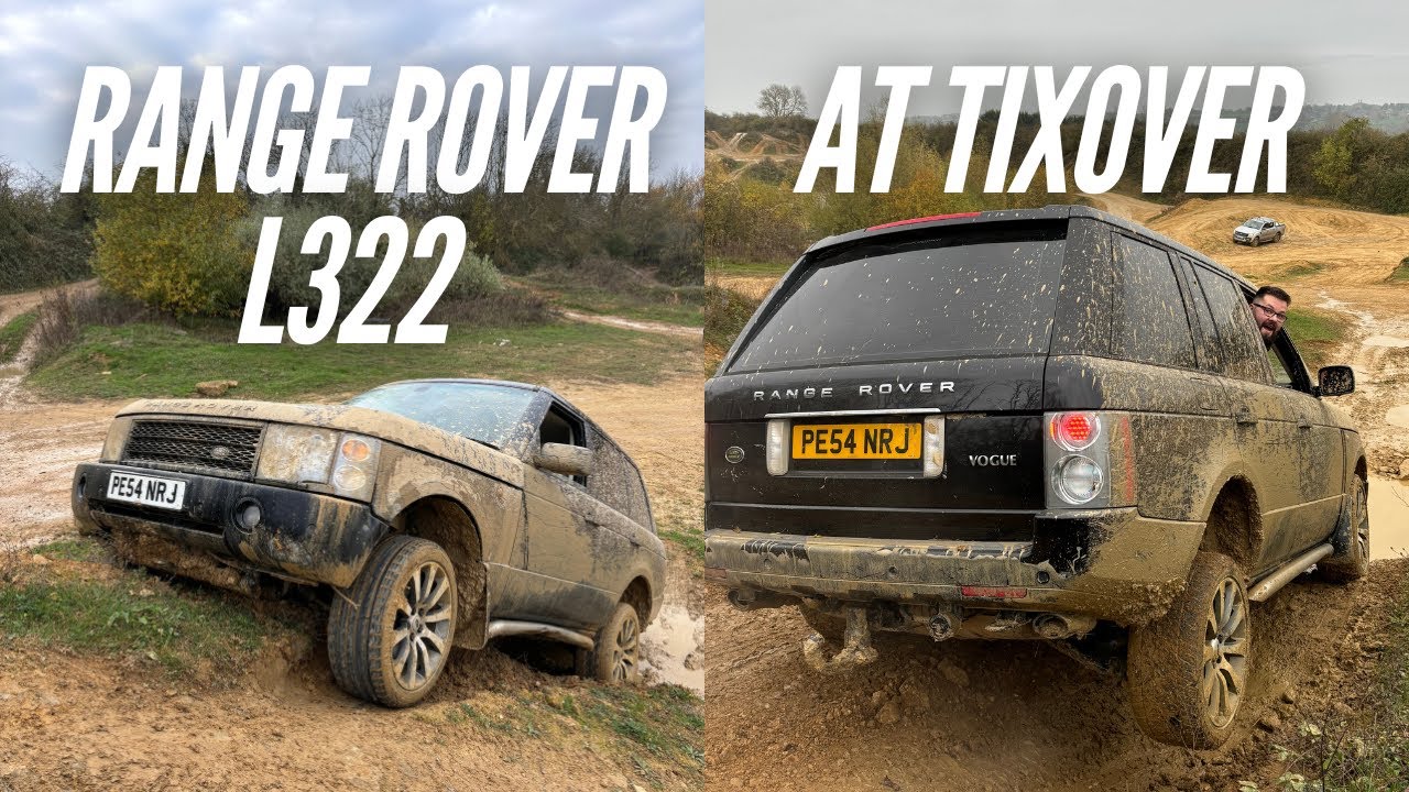 Range Rover L322 Off Roading at Tixover Quarry! | Pay & Play