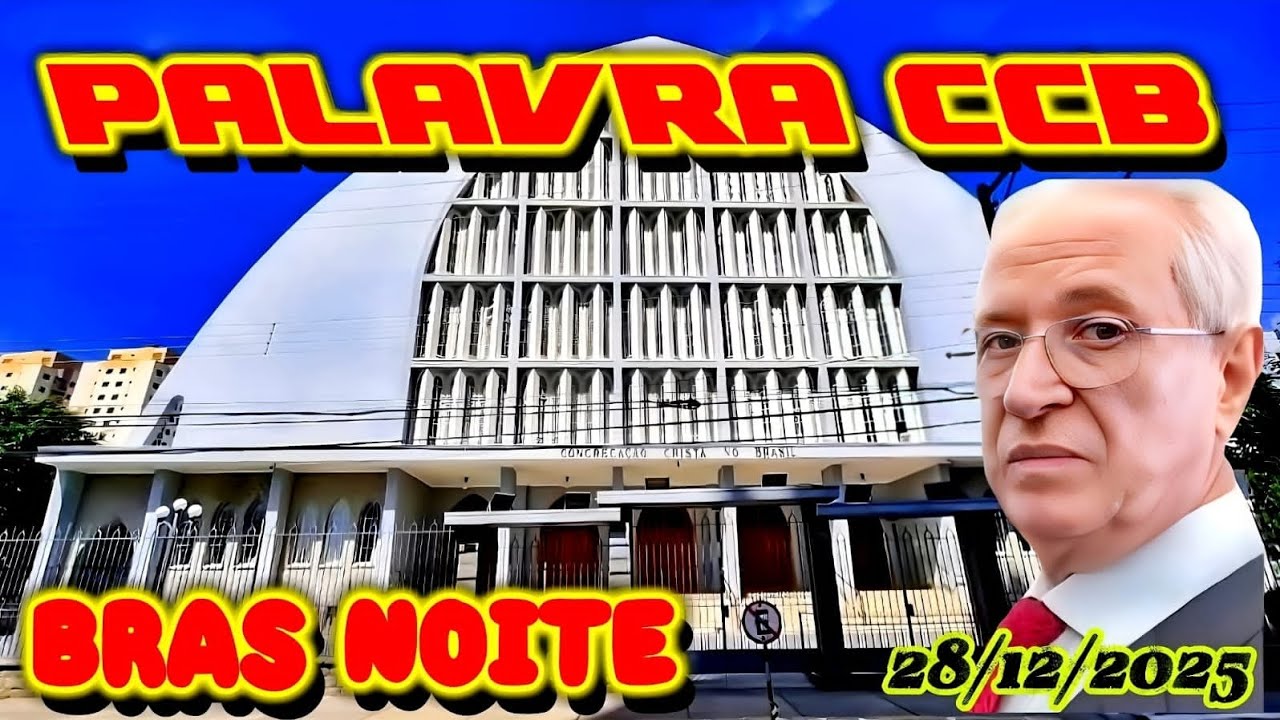 Anc Luís Carlos Euclydes ALERTA contra os Críticos da Obra no CULTO CCB BRÁS NOITE 🔥 