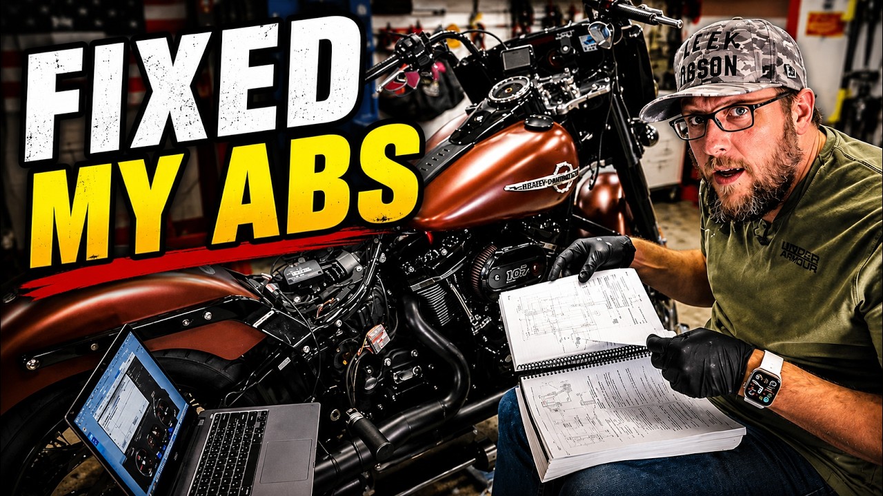 How I broke my ABS brakes, then fixed my Harley-Davidson myself.