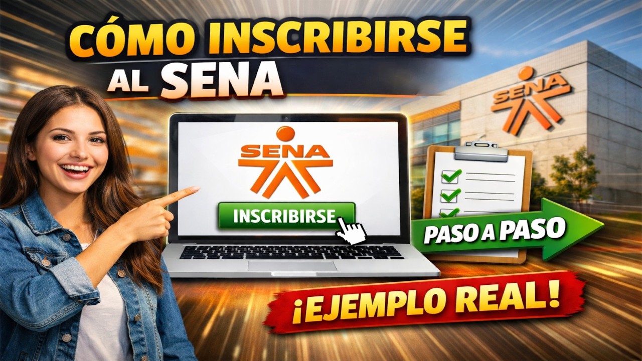 Como inscribirse a  carrera tecnica presencial Betowa ejemplo  ENFERMERIA Sena 2026