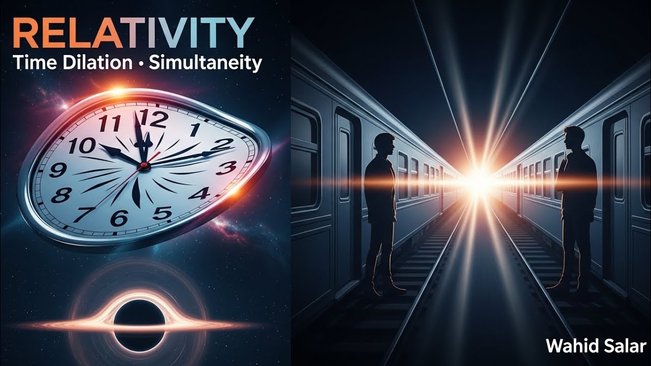 Theory of Relativity| Postulates of STR | Simultaneity|  Time Dilation | Class 12 Physics”