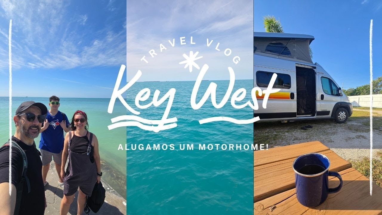 🚐✨ De Miami a Key West de Motorhome: Queimadas, Paisagens e Encontro com Golfinhos 🐬🌴