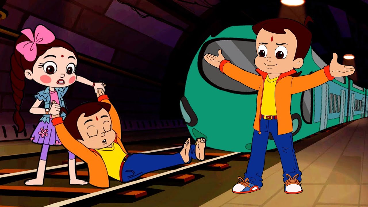 Chhota Bheem - Underground Metro Mystery | Cartoons for Kids | Funny Kids Videos