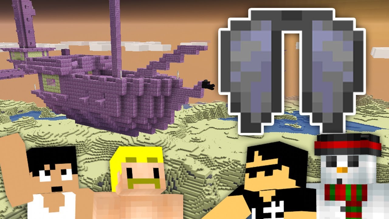 無限エンドの世界でエリトラ集め選手権！【マイクラ】