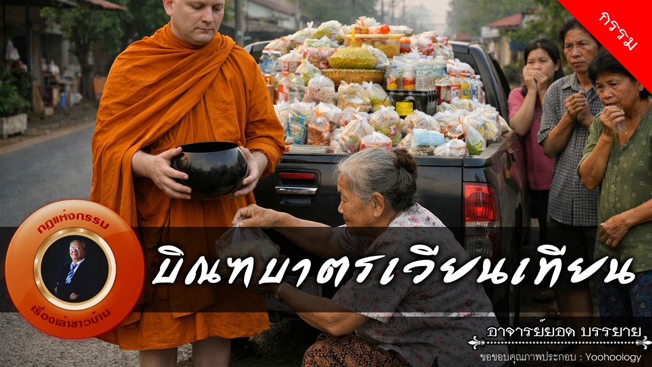 อาจารย์ยอด : บิณฑบาตรเวียนเทียน [กรรม]