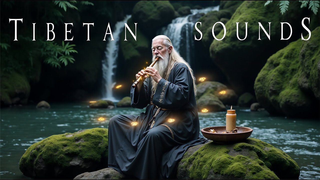Tibetan Healing Flute, Goodbye Fears In The Subconscious, Healing Stress, Anxiety And Depression