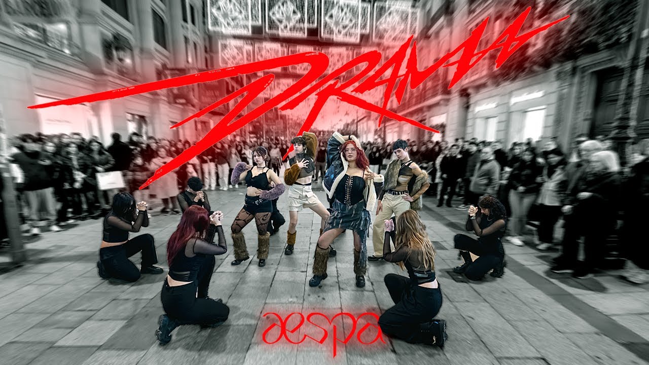 [KPOP IN PUBLIC] AESPA 에스파 'Drama' DANCE COVER BARCELONA