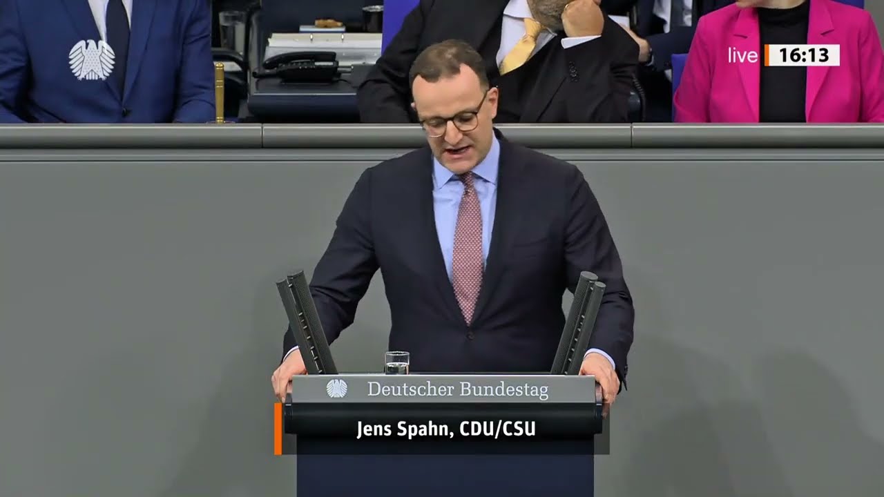 Rede von Jens Spahn..  